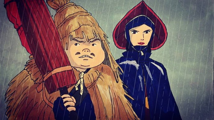  画家|日本插画家专门“抹黑”宫崎骏动画，却引来无数人点赞，画风简直...