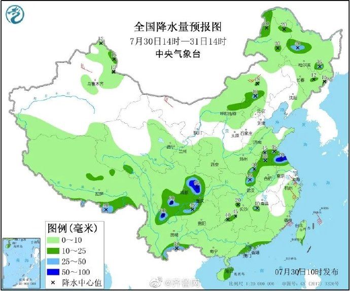 今晚|山东今晚开始将迎来一轮大范围降水 局地短时强降水