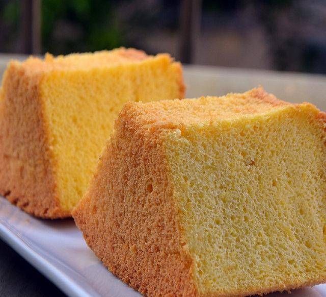 甜点|南瓜戚风蛋糕,健康甜点