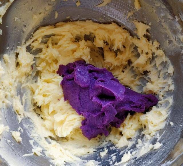  花生|花生曲奇紫薯，清脆可口，颜色漂亮，没有人工色素和添加剂