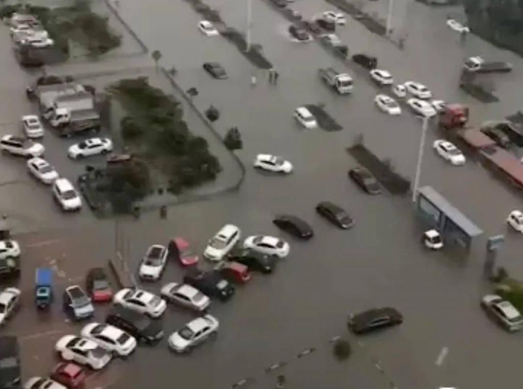 道路积水|山东多地暴雨！潍坊昨晚这里下的最大