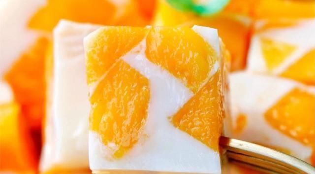  牛奶|自制夏日零食！简单零失败！Q弹嫩滑芒果牛奶布丁