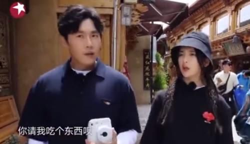  超越|任嘉伦和杨超越同吃一碗甜品，他的处理方式亮了，已婚男人的自觉