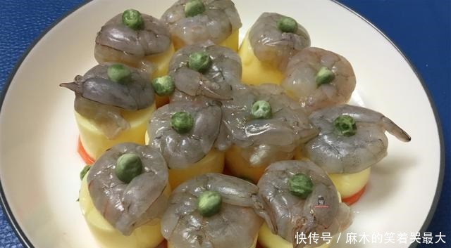 鲜香|今天用虾仁和玉子豆腐做个好吃的,鲜香美味,好看又好吃