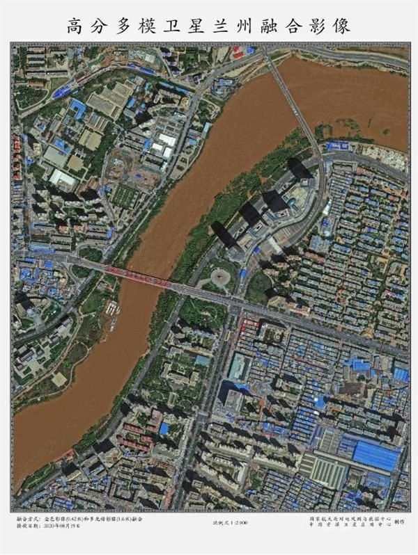 分辨率|高分多模卫星照首次公布:民用分辨率最高、黄河水波纹清晰可见