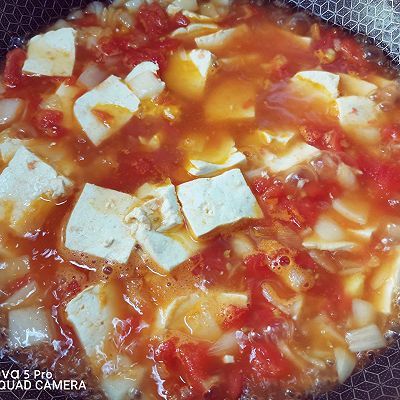 鸡蛋|西红柿鸡蛋豆腐汤