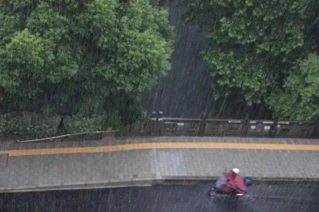 杭州再发暴雨预警！下班早点回家，短时雨量大