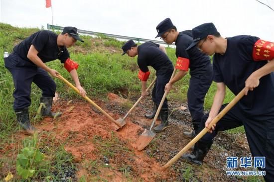 援兵|江西彭泽：守护堤坝的应急“援兵”