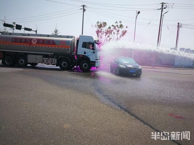  救援|提高应急处置能力和效率 青岛多部门联合开展交通事故应急救援演练