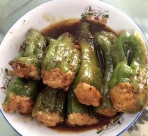  大盘|青椒最好吃的做法，每次做两盘，我一个人就可以吃掉一大盘！