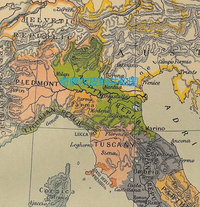 拿破仑|拿破仑意大利：拿破仑亲自兼任国家元首的意大利邦国