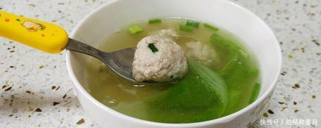 圆子|没有鸡蛋淀粉可以用来做嫩滑的圆子汤,老少皆宜