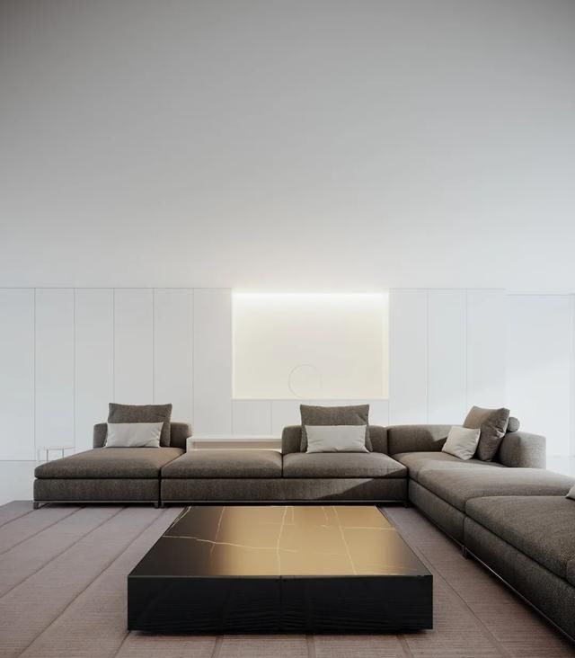 太美|太美了,白色极简主义别墅