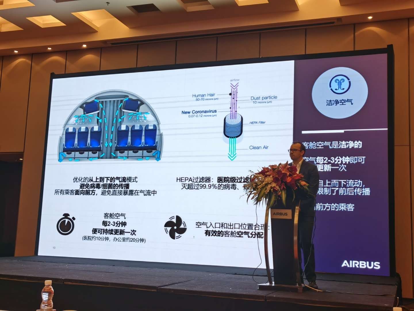 守护|空气净化 抗病毒涂层 非接触设备 空客“安心飞行”计划守护航空旅行安全