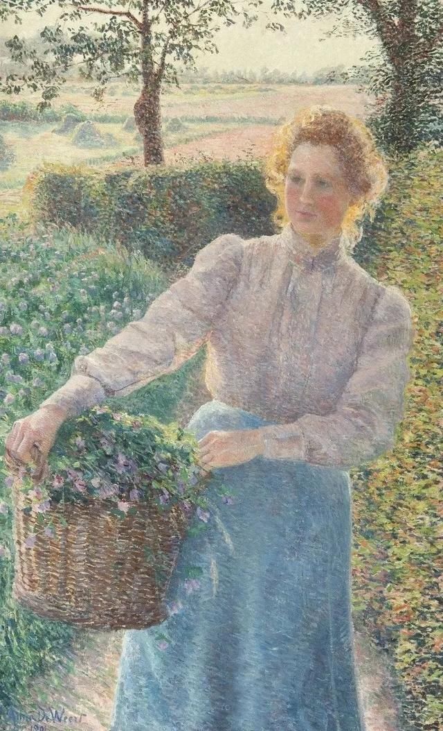  韦特|比利时女画家安娜·韦特的印象油画